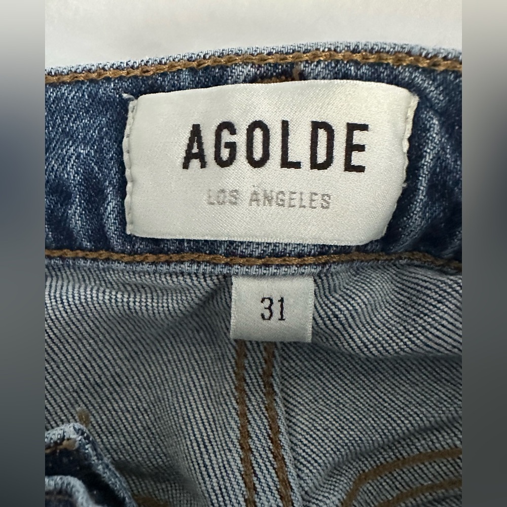 Agolde Riley Crop Jeans - Picture 2 of 7